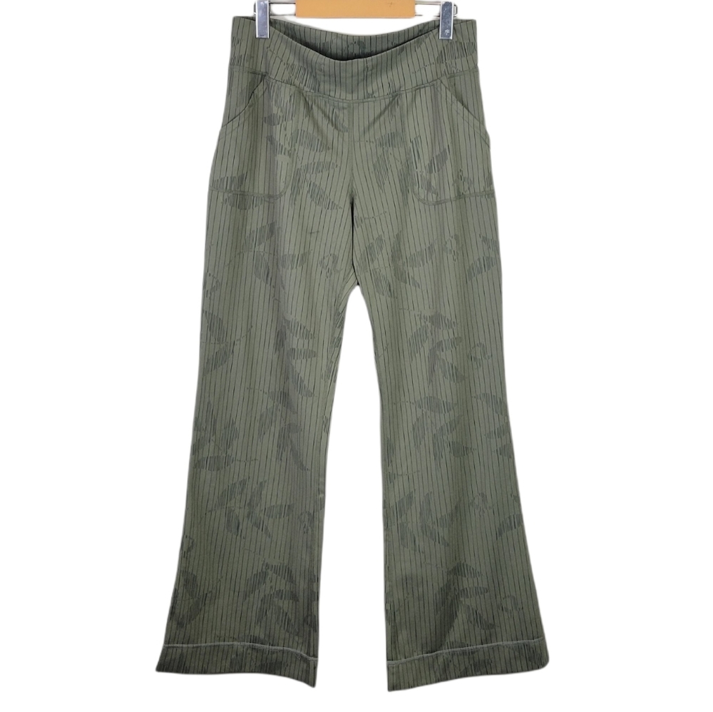 Lululemon Wide Leg Leaf Print Pants 8/10